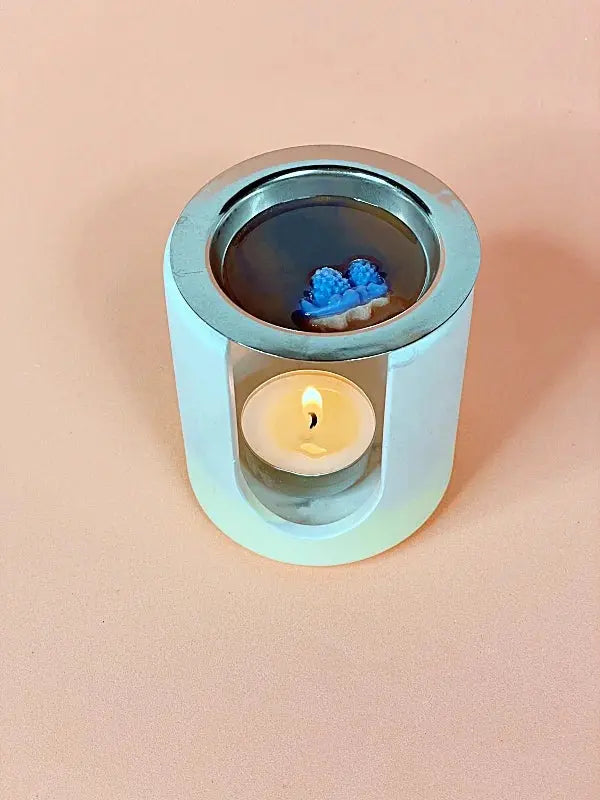 Quemador de cera redondo Velas Otro Rollo